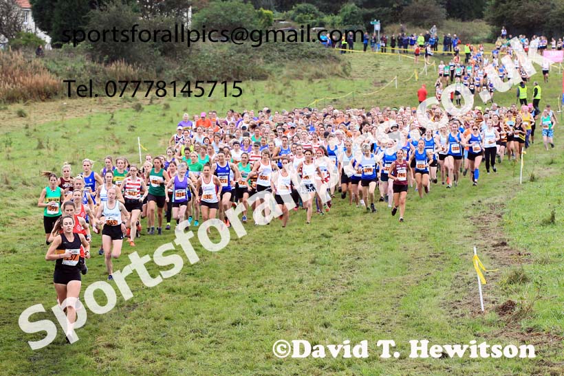 Senior womens 2023 Start Fitness, Wrekenton, Gateshead.  Photo: David T. Hewitson/Sports for All Pics